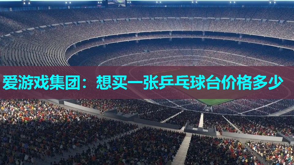想买一张乒乓球台价格多少