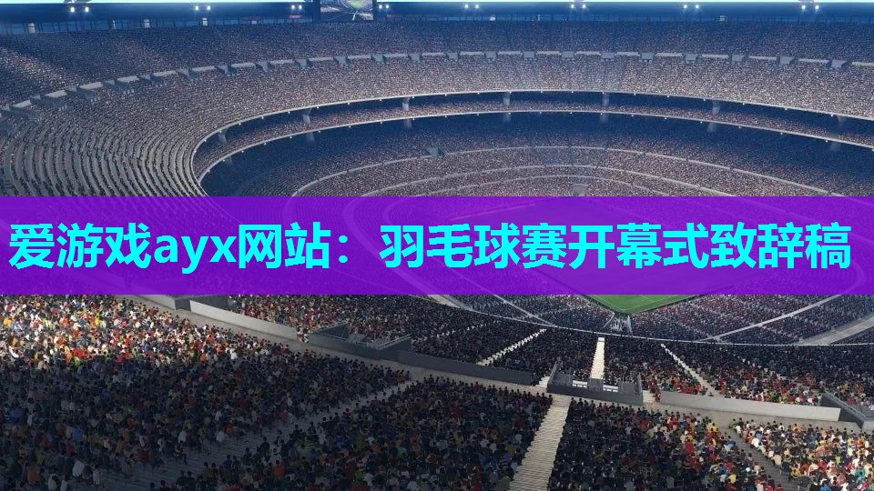 羽毛球赛开幕式致辞稿