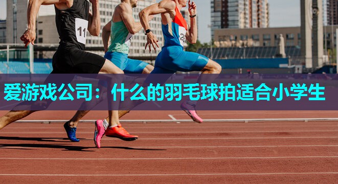 什么的羽毛球拍适合小学生