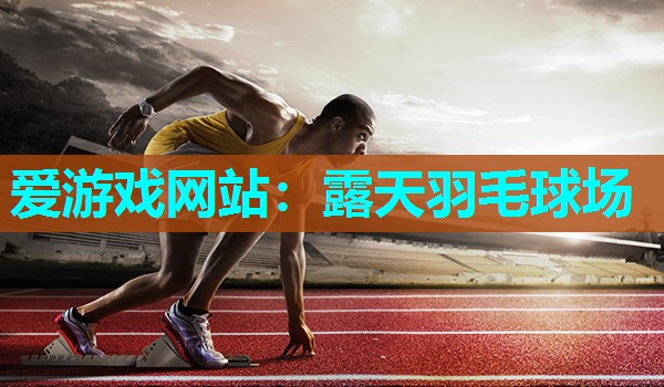 露天羽毛球场